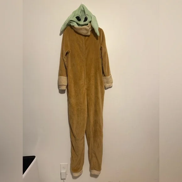Star wars YODA onesie with hood - Picture 2 of 6